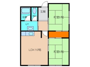 サンハウスの物件間取画像